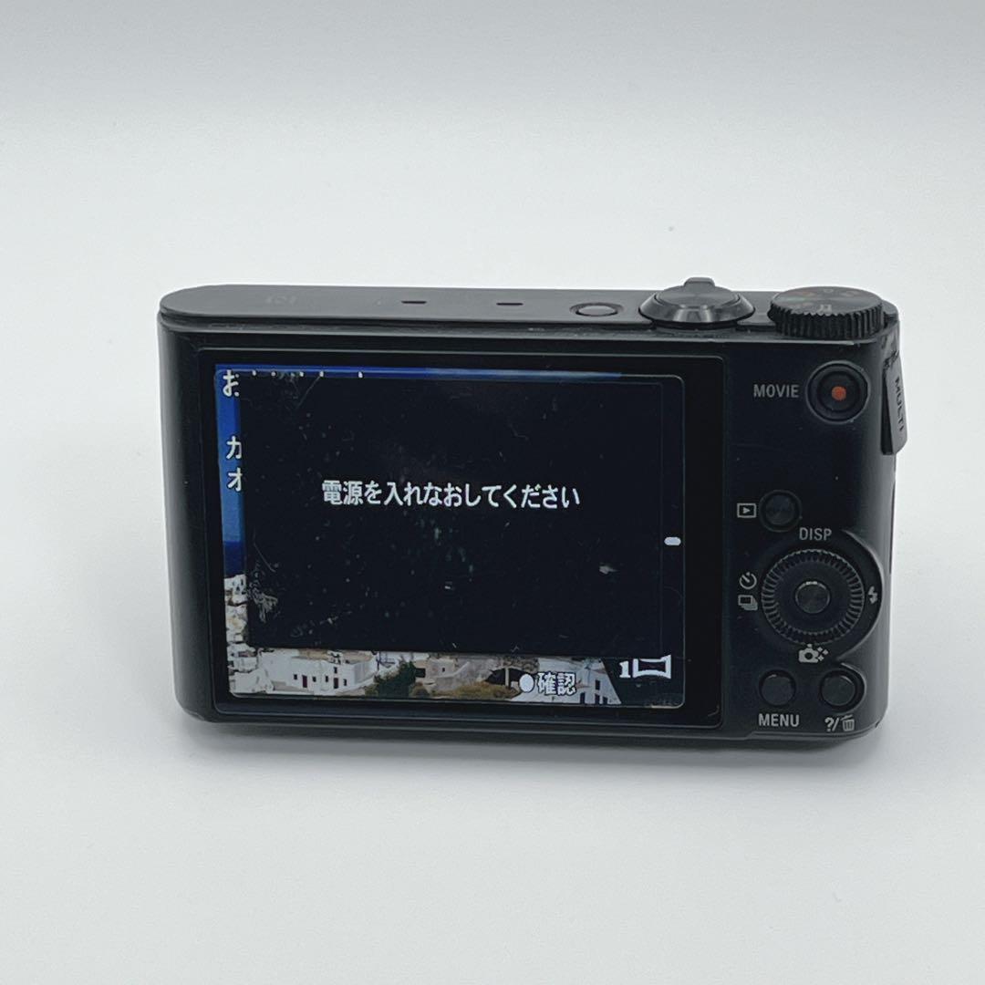 【通電OKジャンク】SONY Cyber-shot DSC-WX350 ブラック