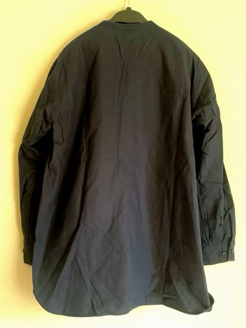 ウォルラスブルーナボインディゴンオックスシャツ新品同様オーバーサイズド