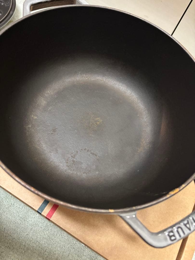 STAUB ストウブ フレンチ ルースターココット グレー 24cm