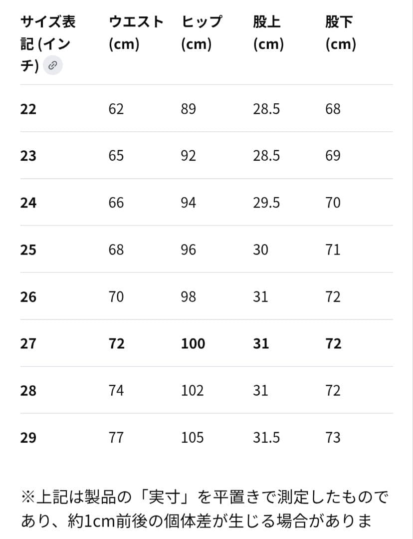 red card tokyo　Beth ホワイトデニム 27サイズ　Lサイズ