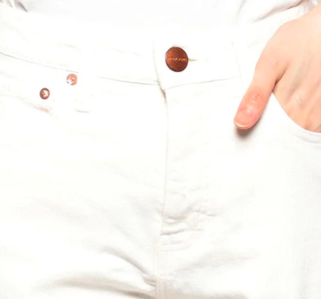 red card tokyo　Beth ホワイトデニム 27サイズ　Lサイズ