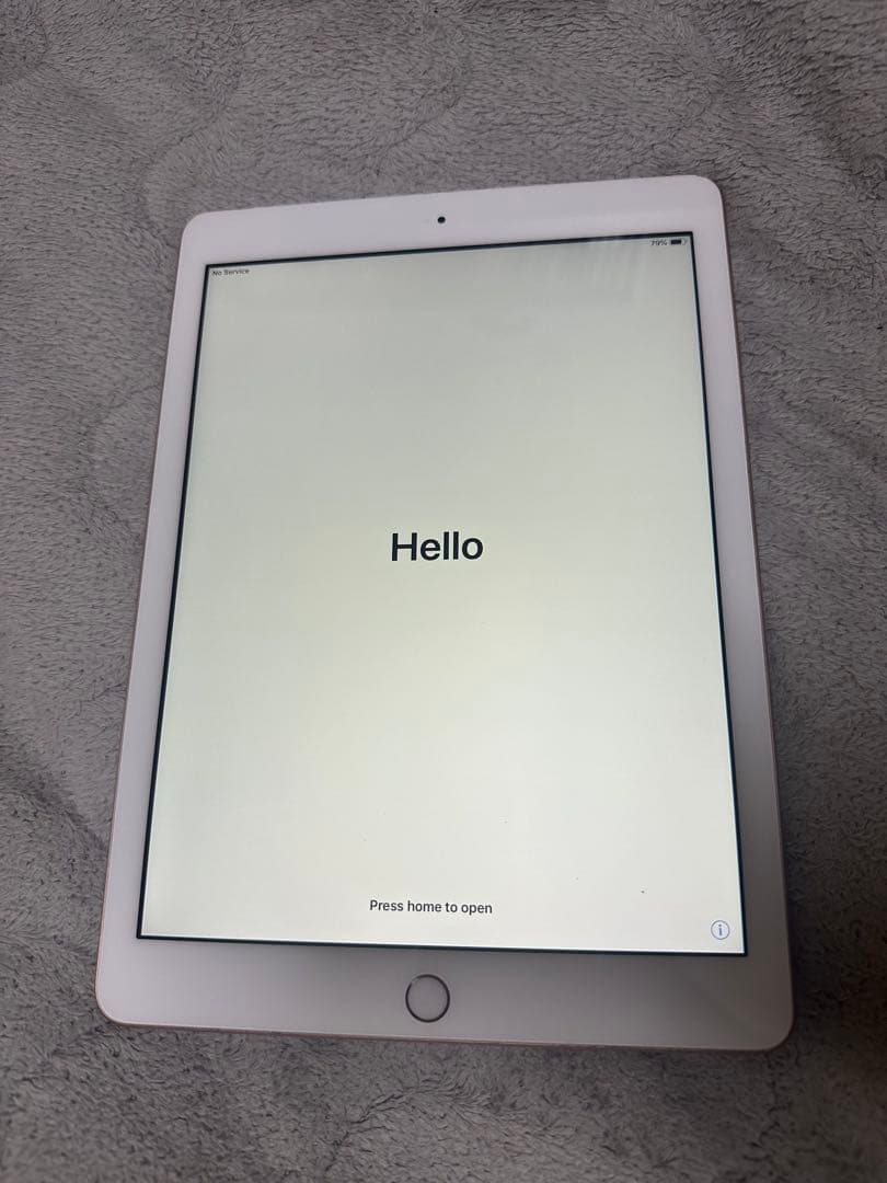 Apple iPad ピンクゴールド 本体 第6世代 美品