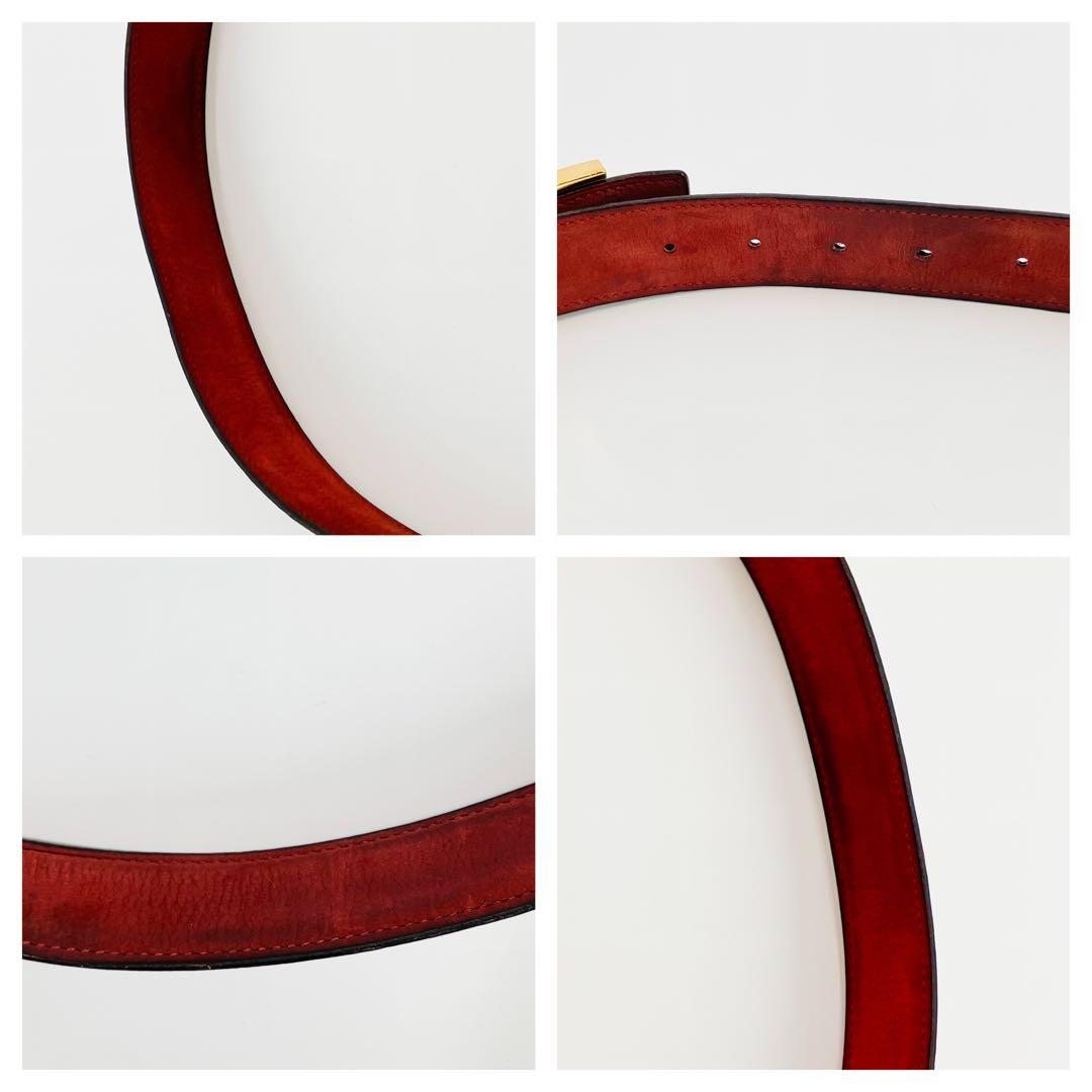 エルメス HERMES ベルト シェーヌダンクル リバーシブル サイズ90