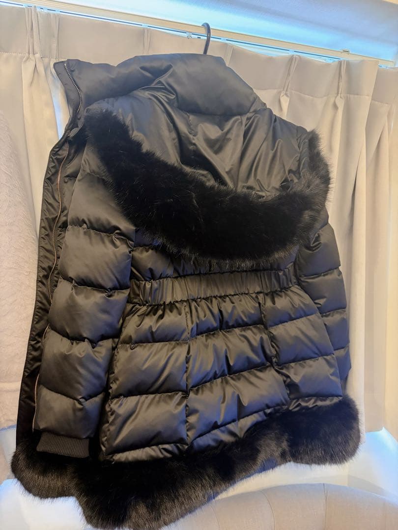 Randy カービーファーダウンジャケット ロングダウン ミシェルマカロン