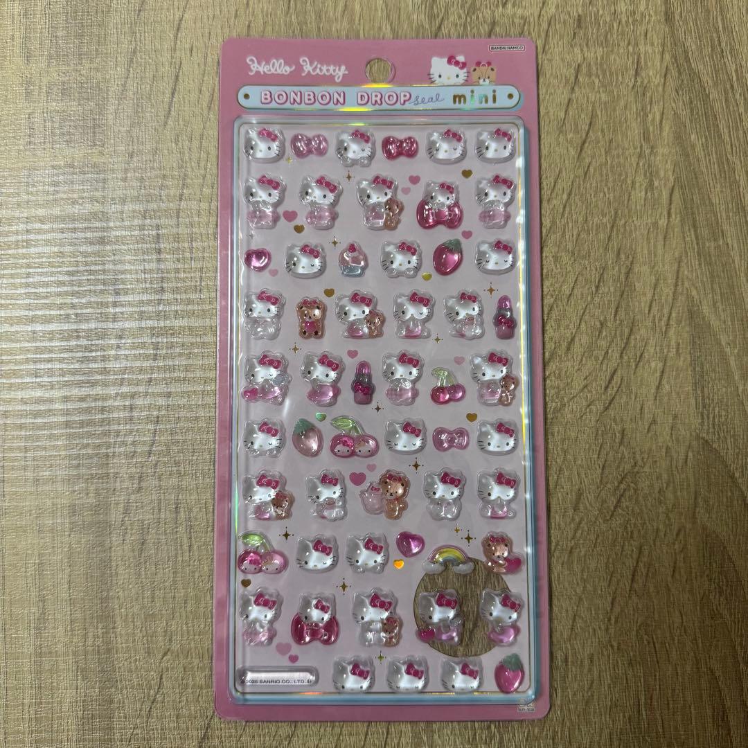 サンリオ ボンボンドロップシール ミニ 【国内正規品】7枚セット