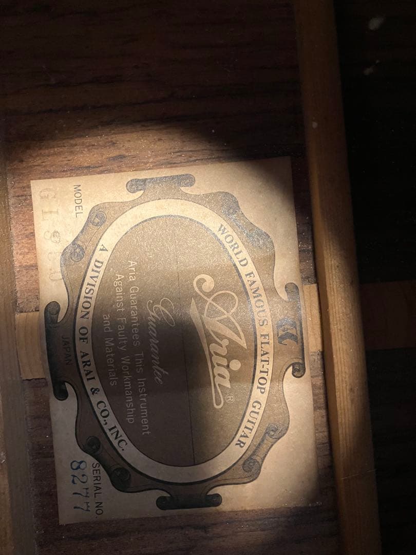 Aria GL-350 国産 GUILDギルドD-50コピー