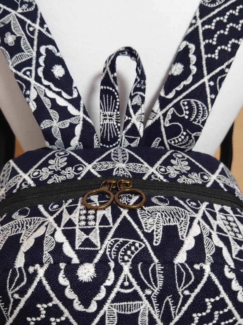 symphony navy　ミナペルホネン　リュック