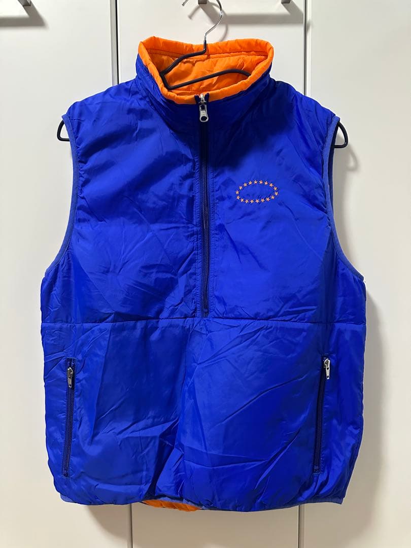 AFB リバーシブル　ナイロン　プルオーバー　ベスト