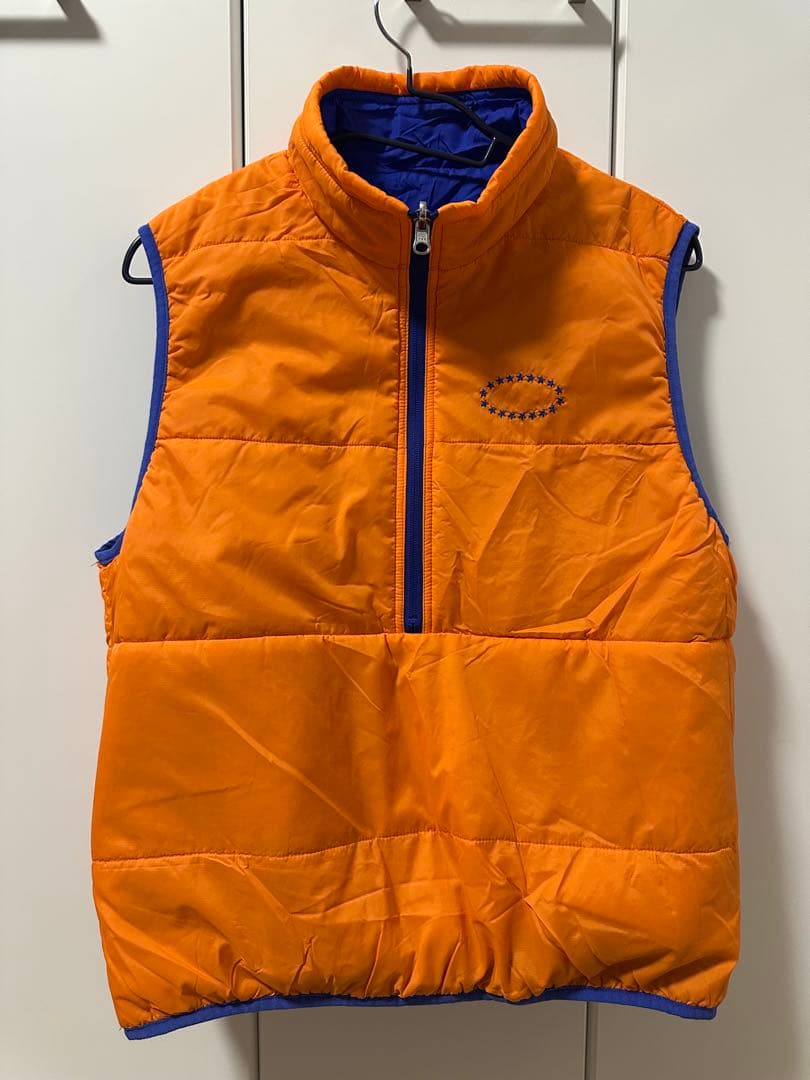 AFB リバーシブル　ナイロン　プルオーバー　ベスト