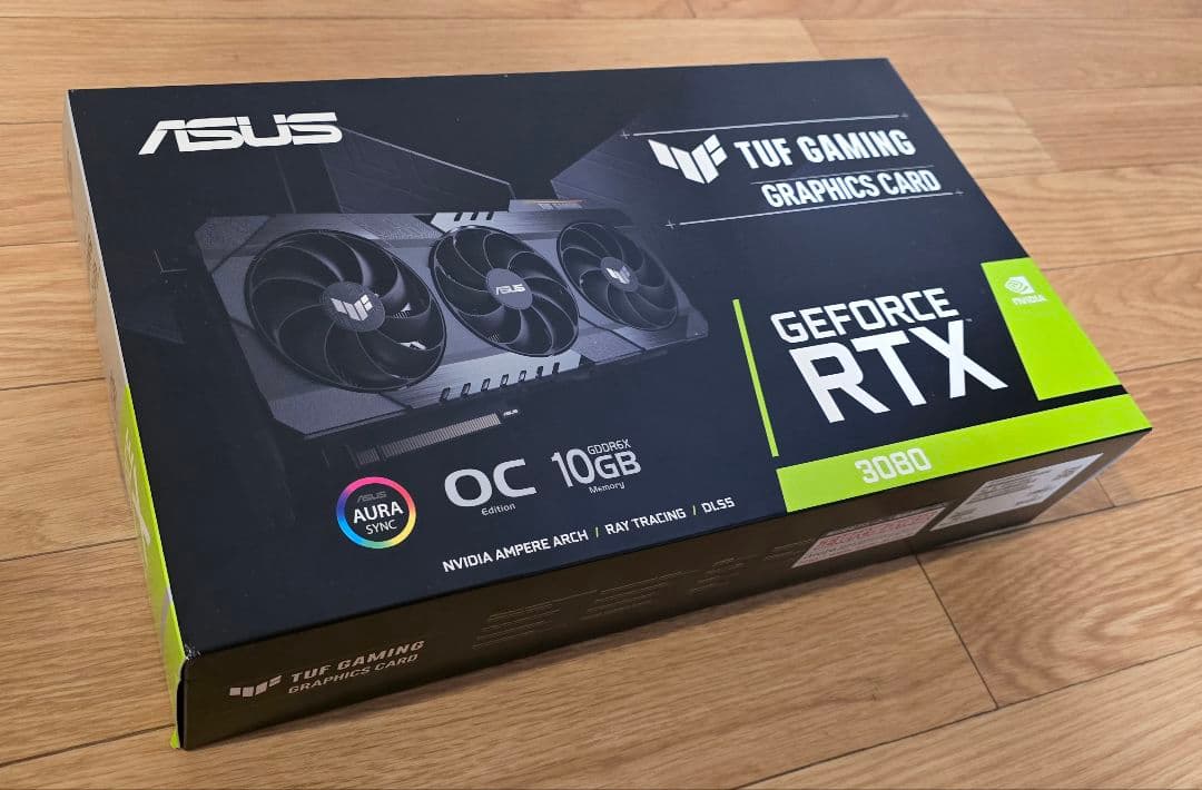 [箱付き・動作確認済み] TUF GAMING GEFORCE RTX3080