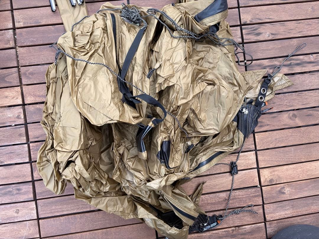 ミニマルワークス ジャックシェルターミニ サイドポールセット タン