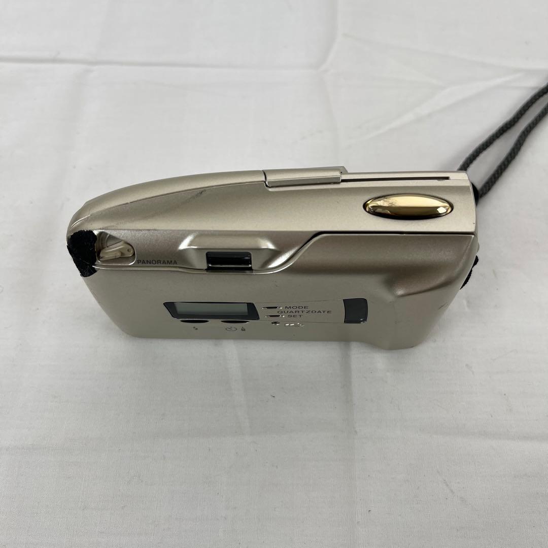 (h) OLYMPUS μ[mju:]-II シルバー フィルムカメラ　ジャンク