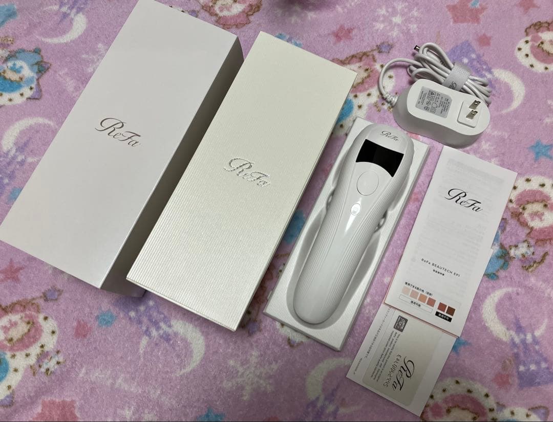 ☆ReFa リファビューテック　エピ　脱毛器　試し打ちのみ美品☆