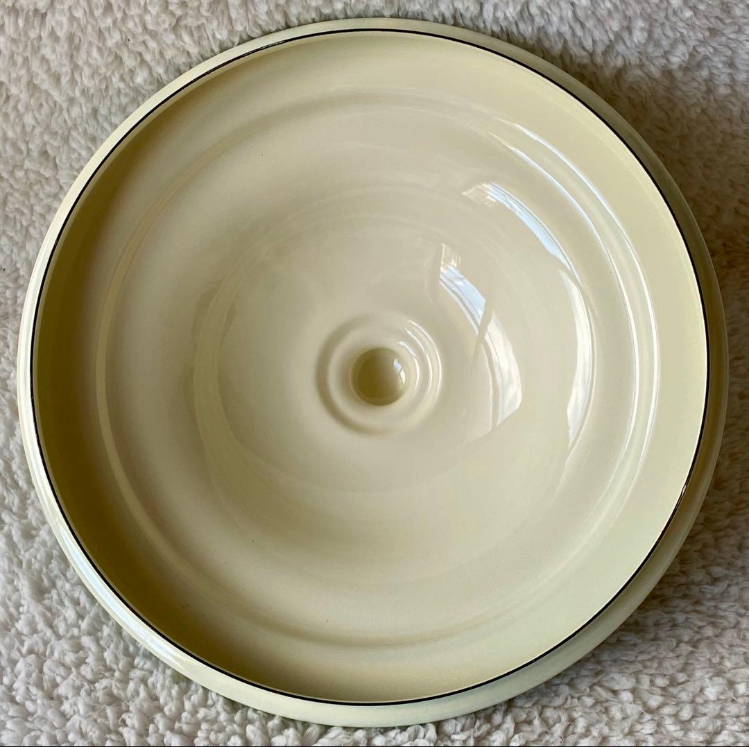 イマン　イヴ　ホーロー製取っ手付きビード入りストッカーLサイズ　欠け無し❣️