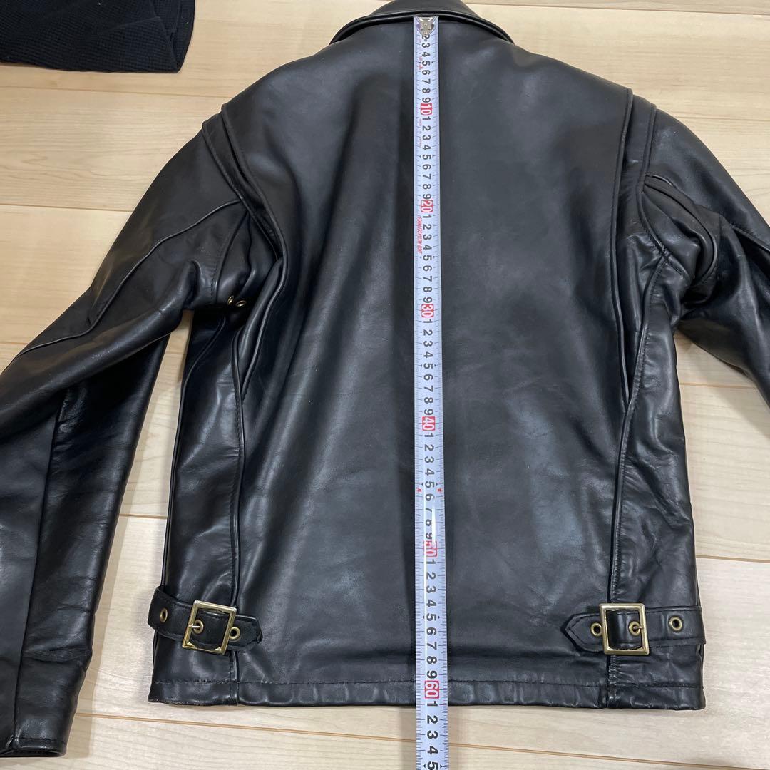 Schott シングルライダースジャケット サイズ34