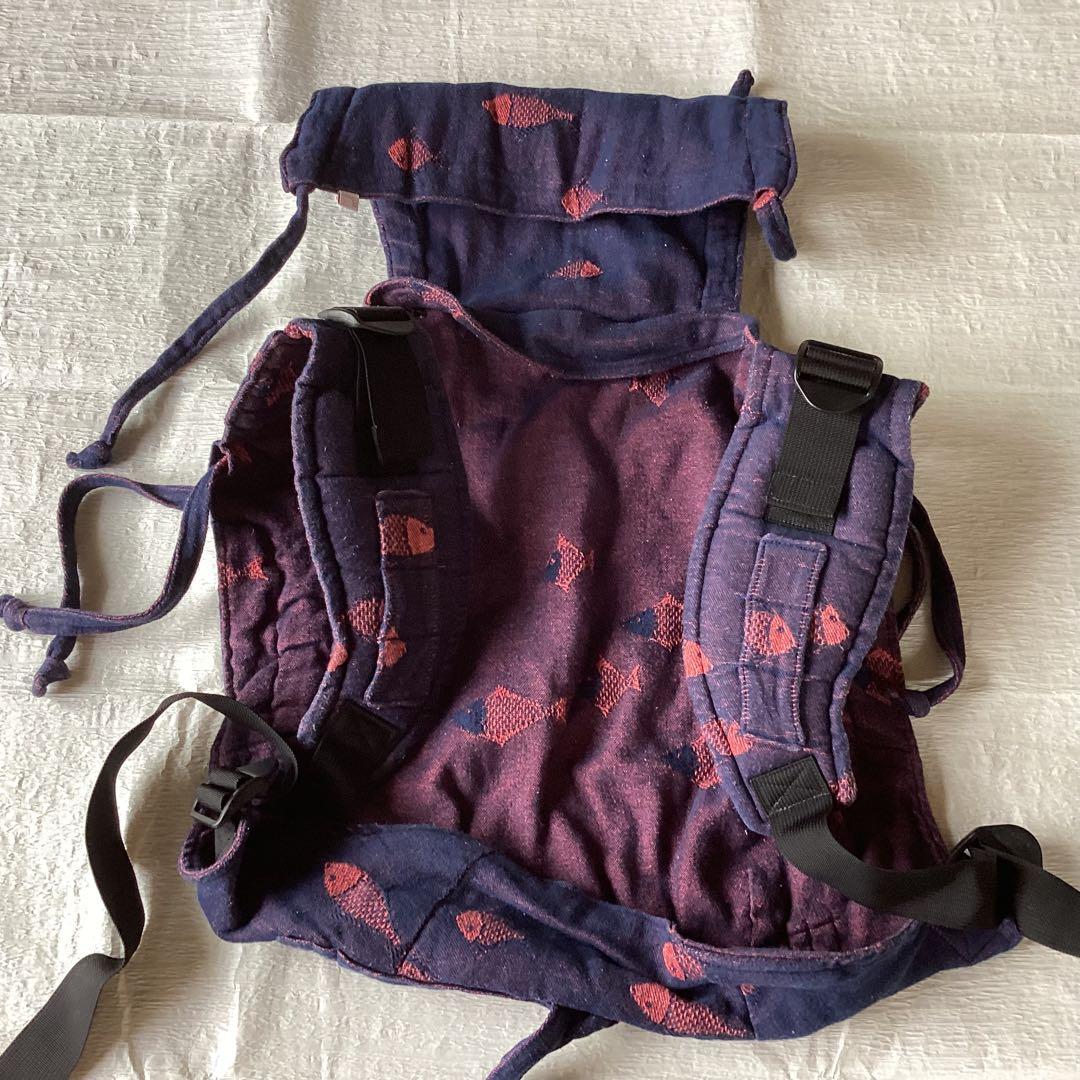 Didymos♡お魚♡ベビーラップ使用　Cute Backle Onbuhimo
