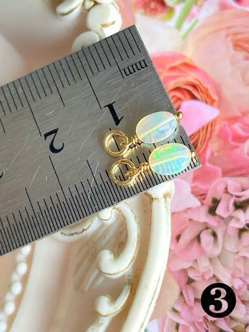 オパール好きさんの為のモリモリチャーム10種＆ピアスフック3種