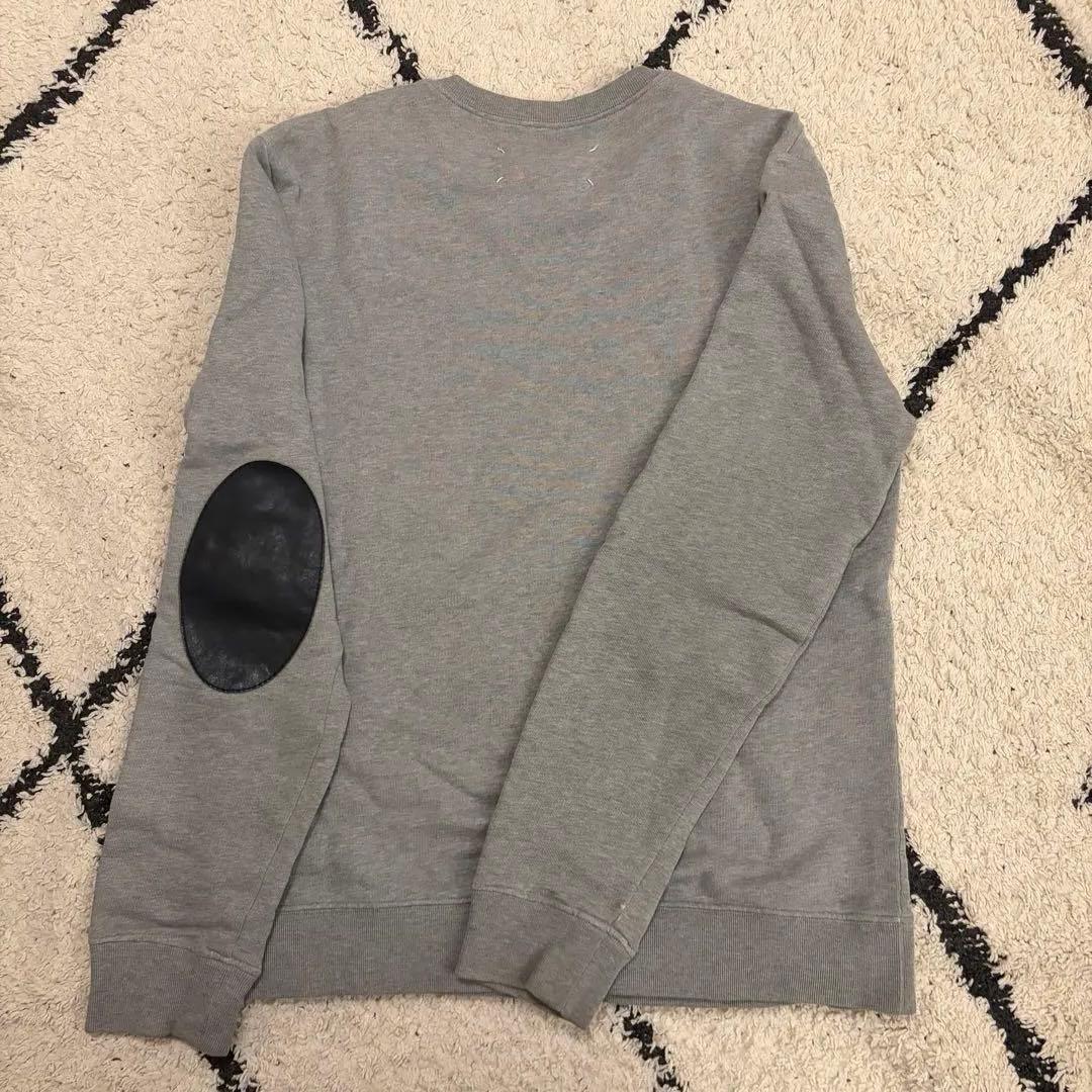 メゾン　マルタン　マルジェラ　エルボーパッチ　スウェット　トレーナー