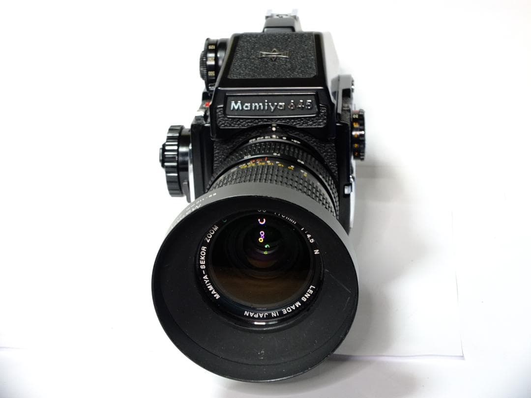 【実写確認整備済】マミヤM645／セコールズーム55mm-110mmCds-F付