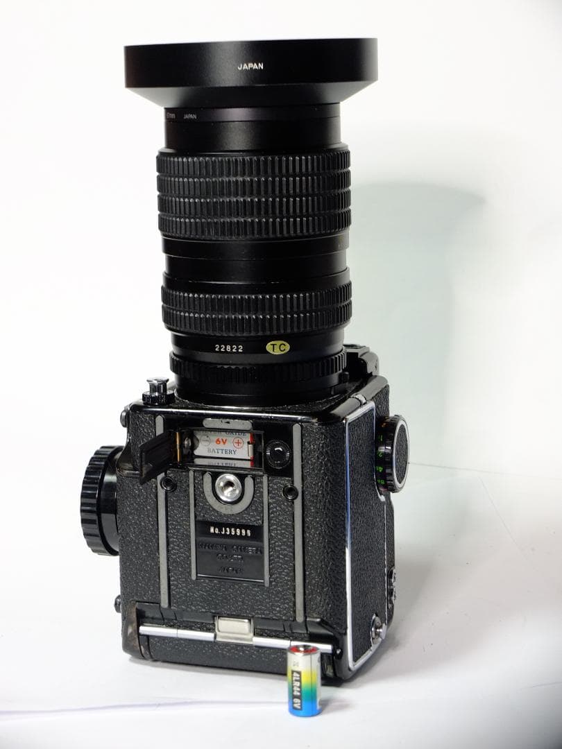 【実写確認整備済】マミヤM645／セコールズーム55mm-110mmCds-F付