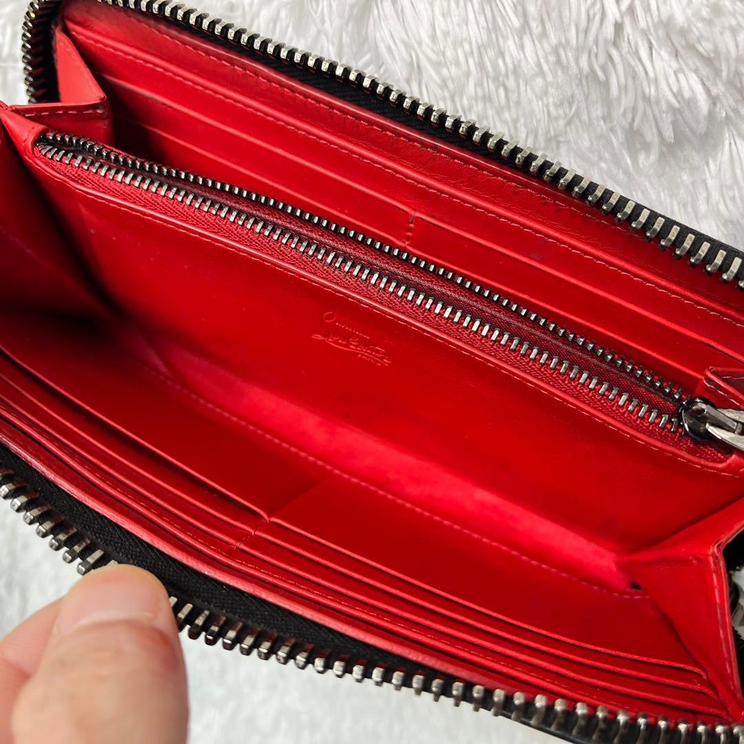 美品✨クリスチャンルブタン　現行　長財布 パネトーネ スニーカーソール
