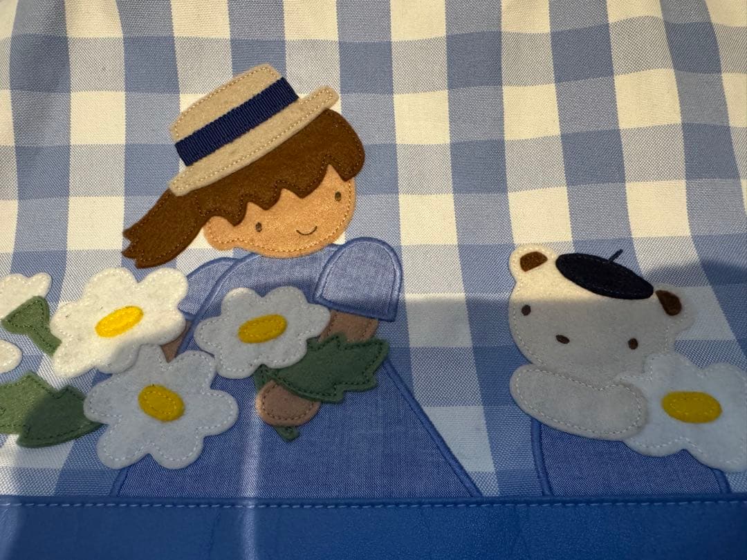 ファミリア チェック　レッスンバック