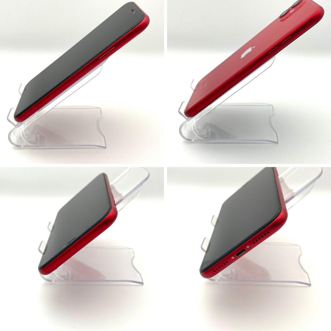 ✨超美品✨iPhone 11 64G 赤 SIMフリー 新品バッテリー