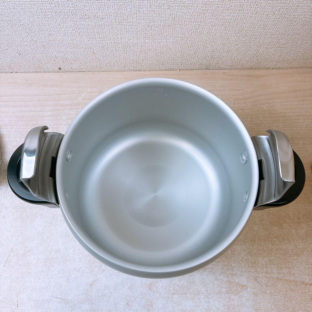 理研 圧力鍋 1升炊き 6L スピードクッキング 圧力なべ 両手鍋 自宅保管品