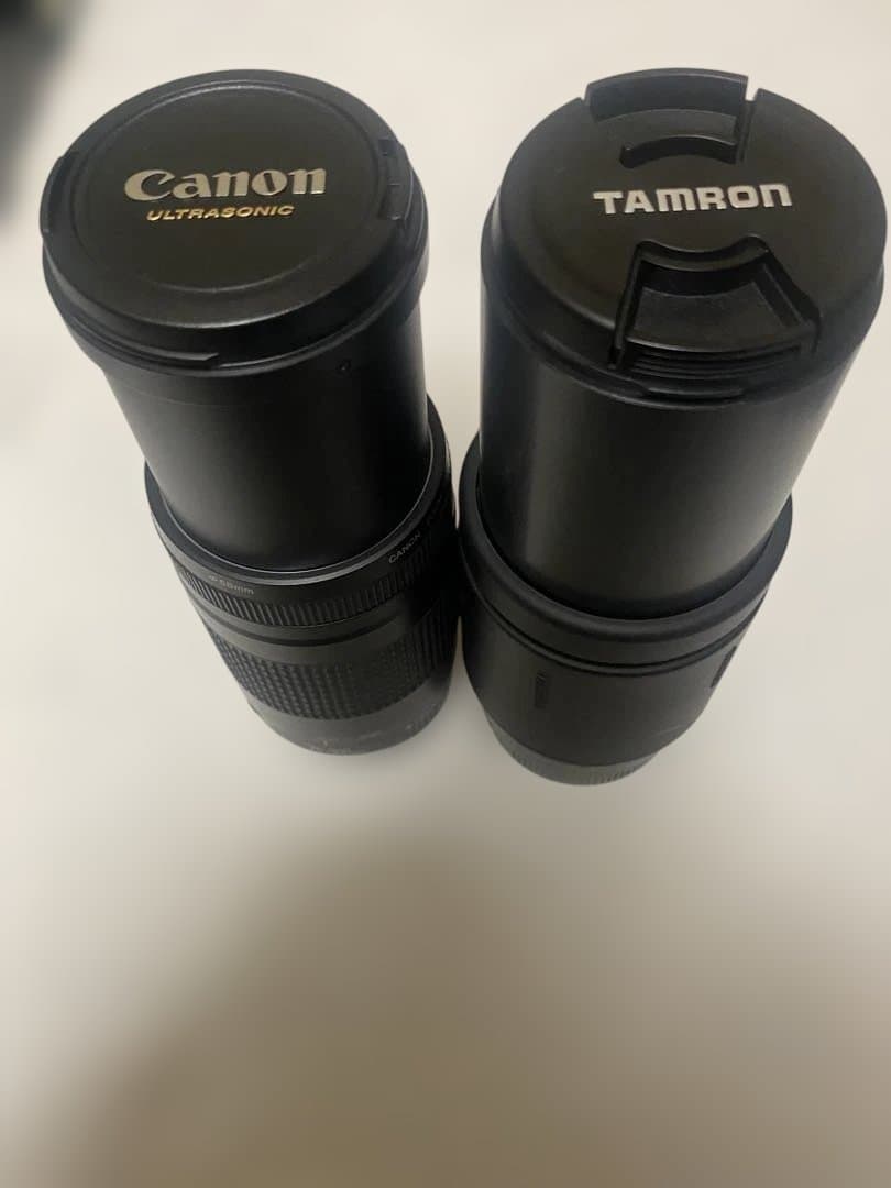 Canon 75-300mm & Tamron 70-300mm ズームレンズ