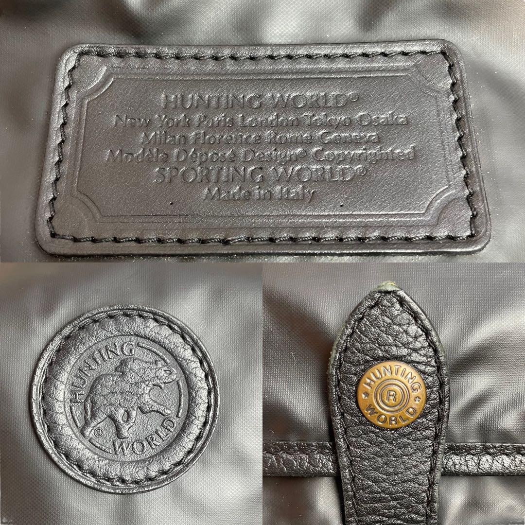 ハンティングワールド バチュークロス メッセンジャー ショルダーバッグ