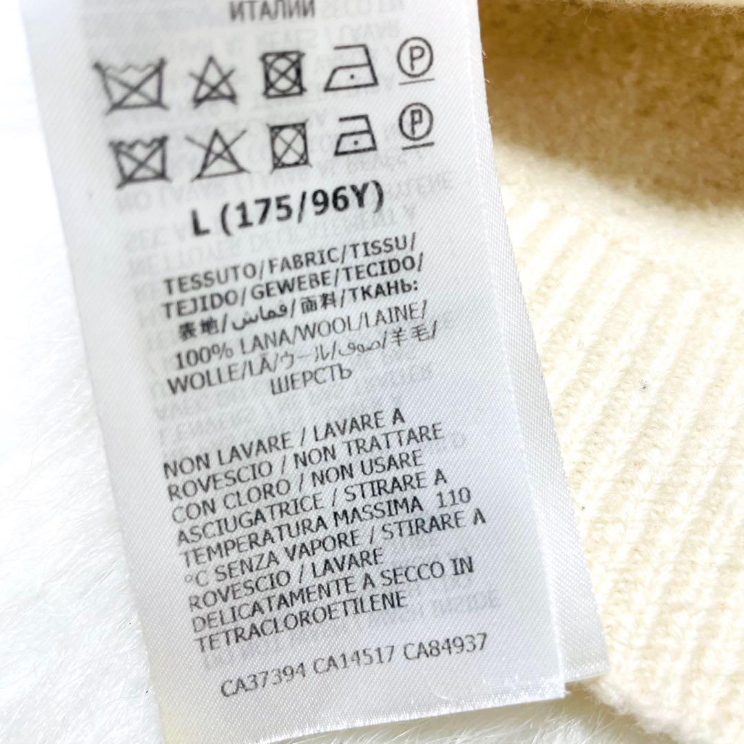 専用꧁美 品꧂ GUCCI グッチ　GG柄ニット アイボリー L 650676
