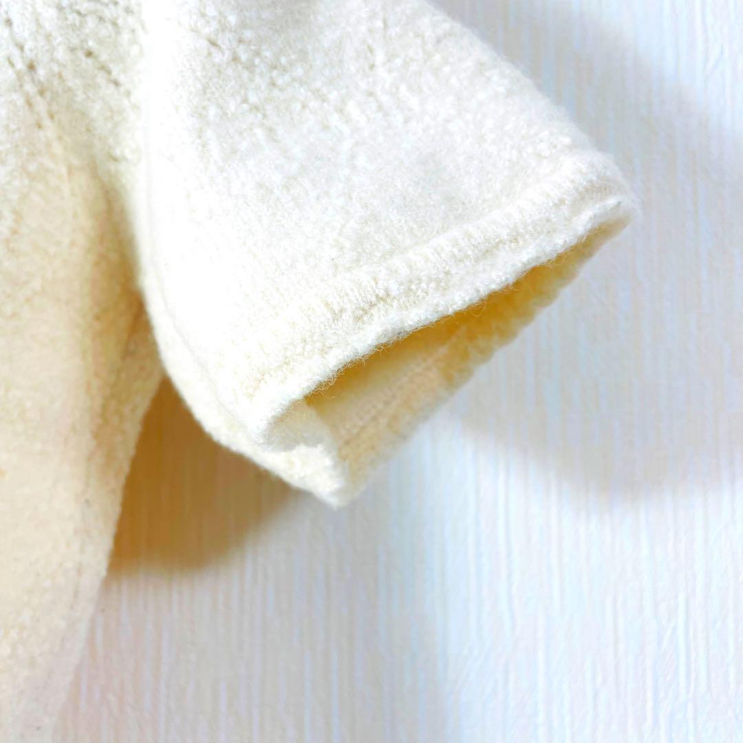 専用꧁美 品꧂ GUCCI グッチ　GG柄ニット アイボリー L 650676