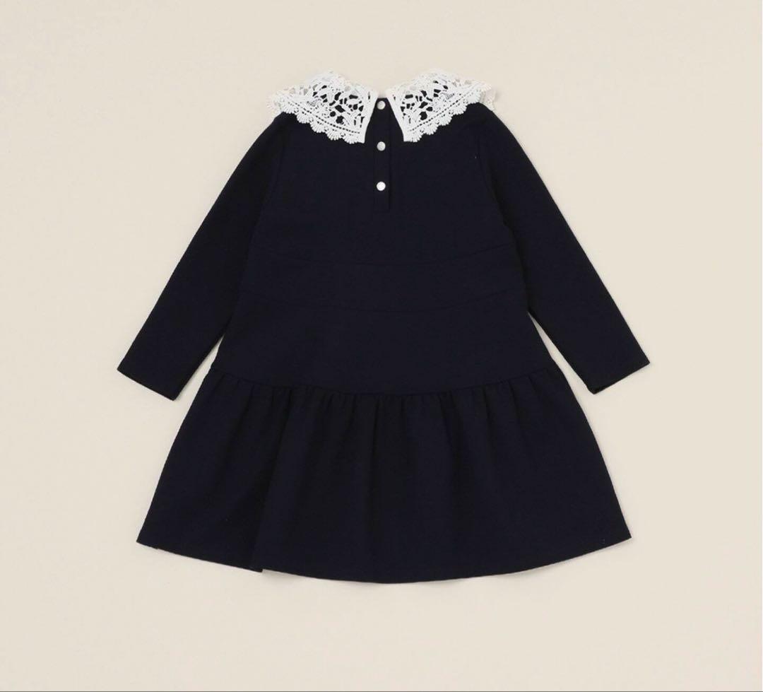 IENAENFANT ネイビー3wayエトワールワンピース kids