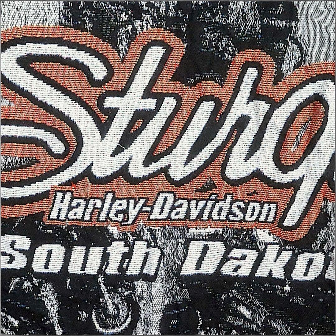 BPJD バイク ラグ ビンテージ 古着 ハーレーダビッドソン スタージス