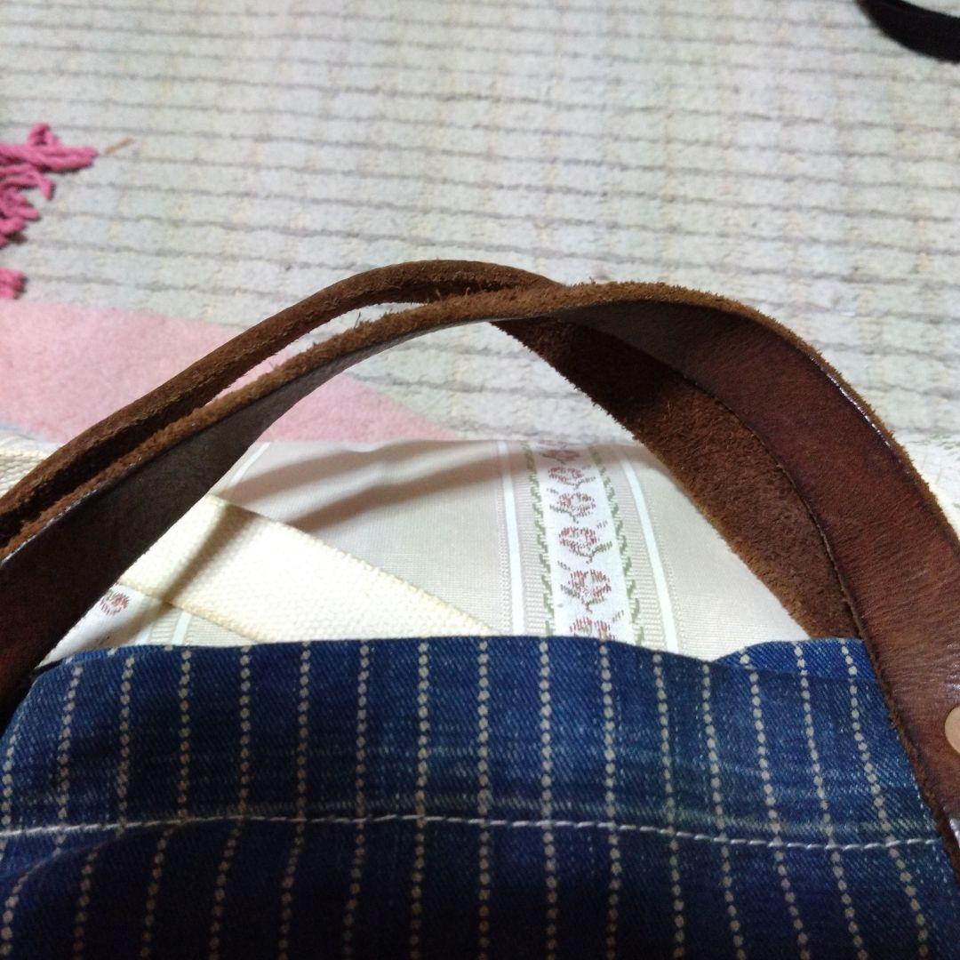 DOUBLE RL デニムストライプ トートバッグヴィンテージなかなか無いです。