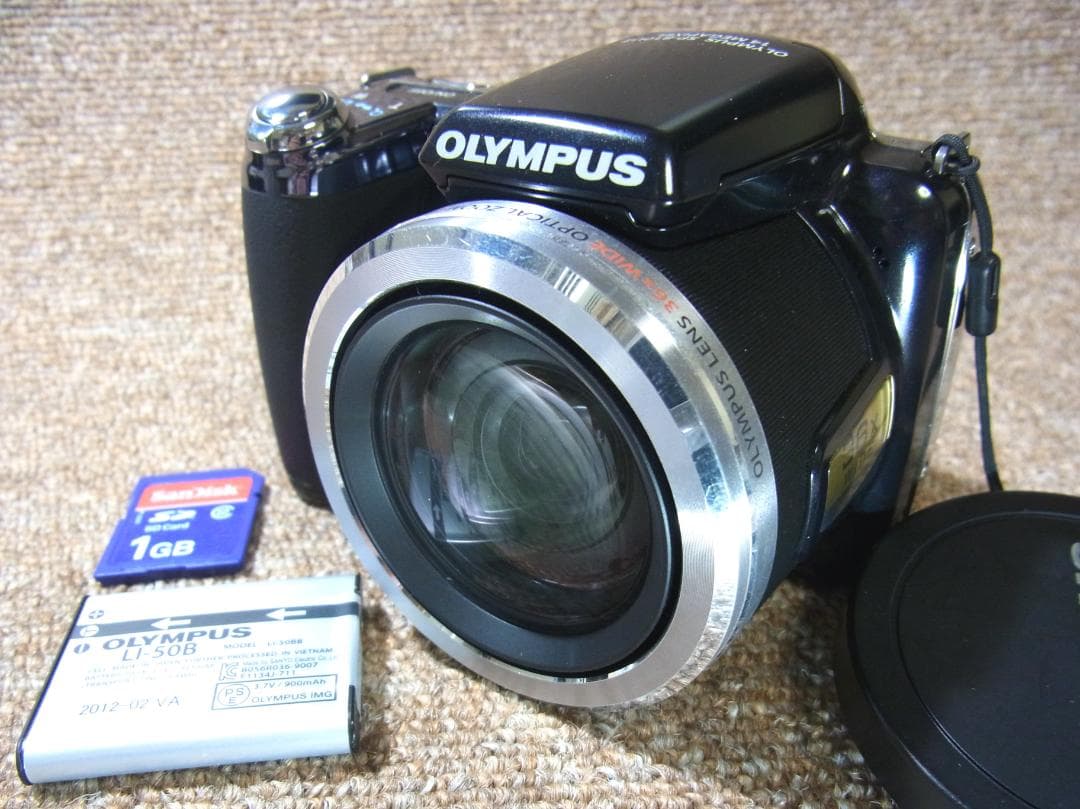 OLYMPUS SP-810UZ オリンパス製デジカメ 動作OK♪