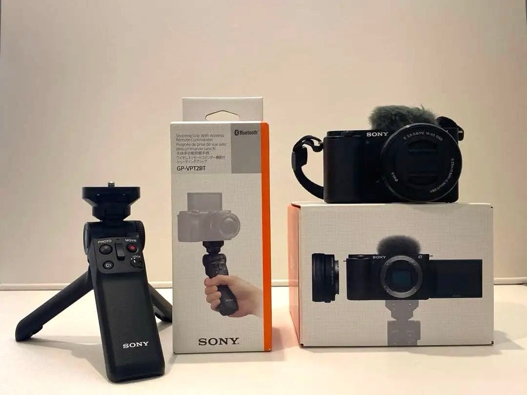 SONY α ZV-E10 L 本体と付属品