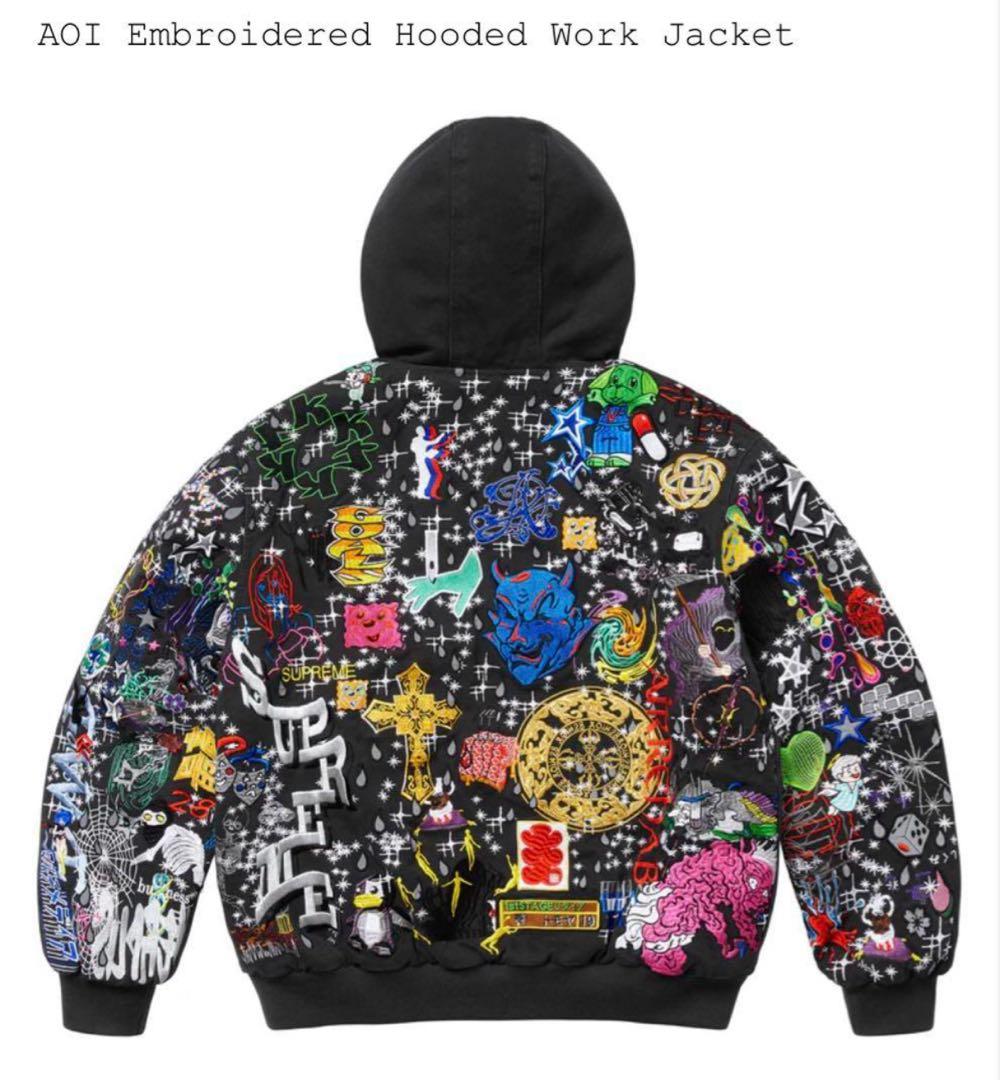(*)様 Supreme AOI Embroidered Hooded Jack