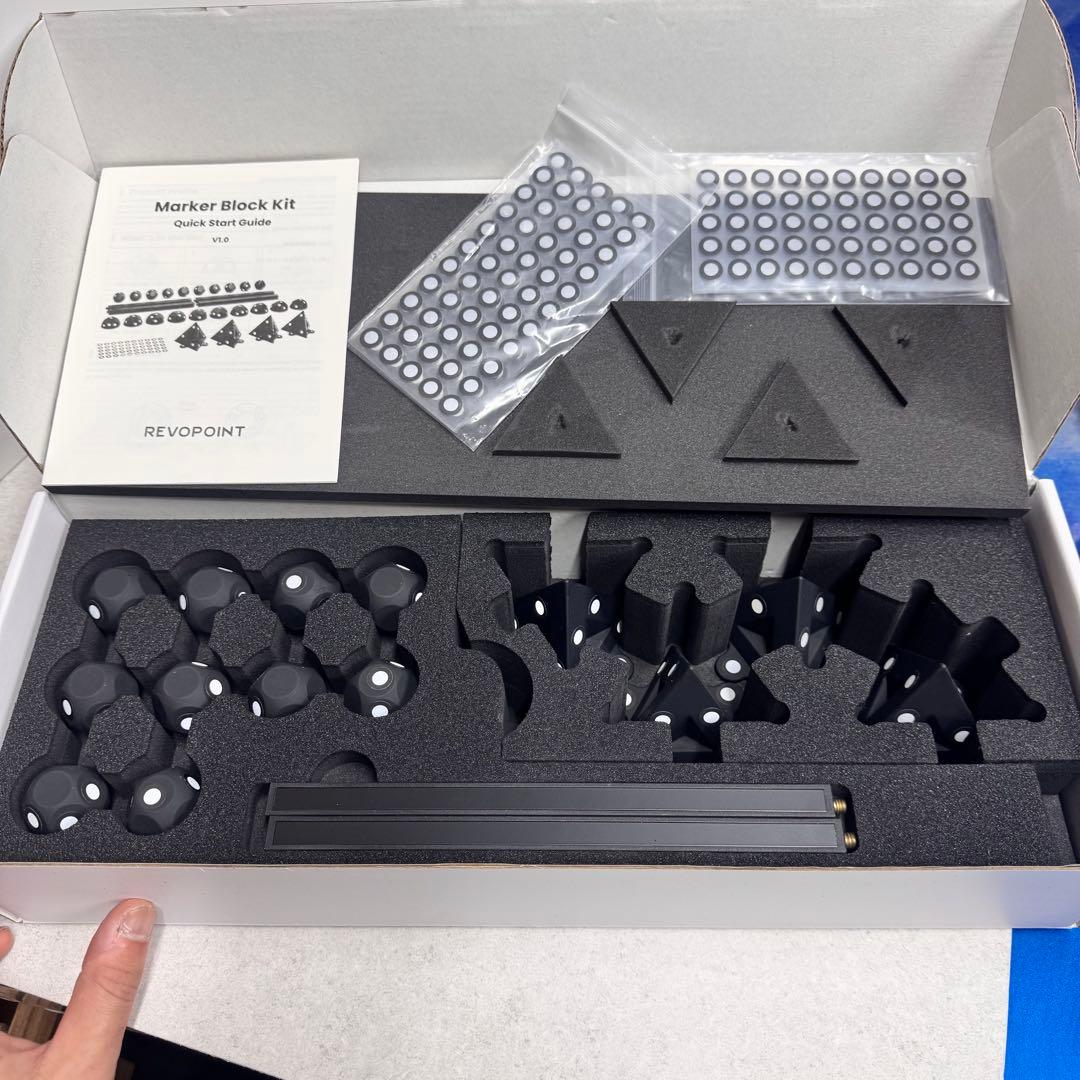 REVOPOINT3Dscannerアドバンスセットmarkerblockkit