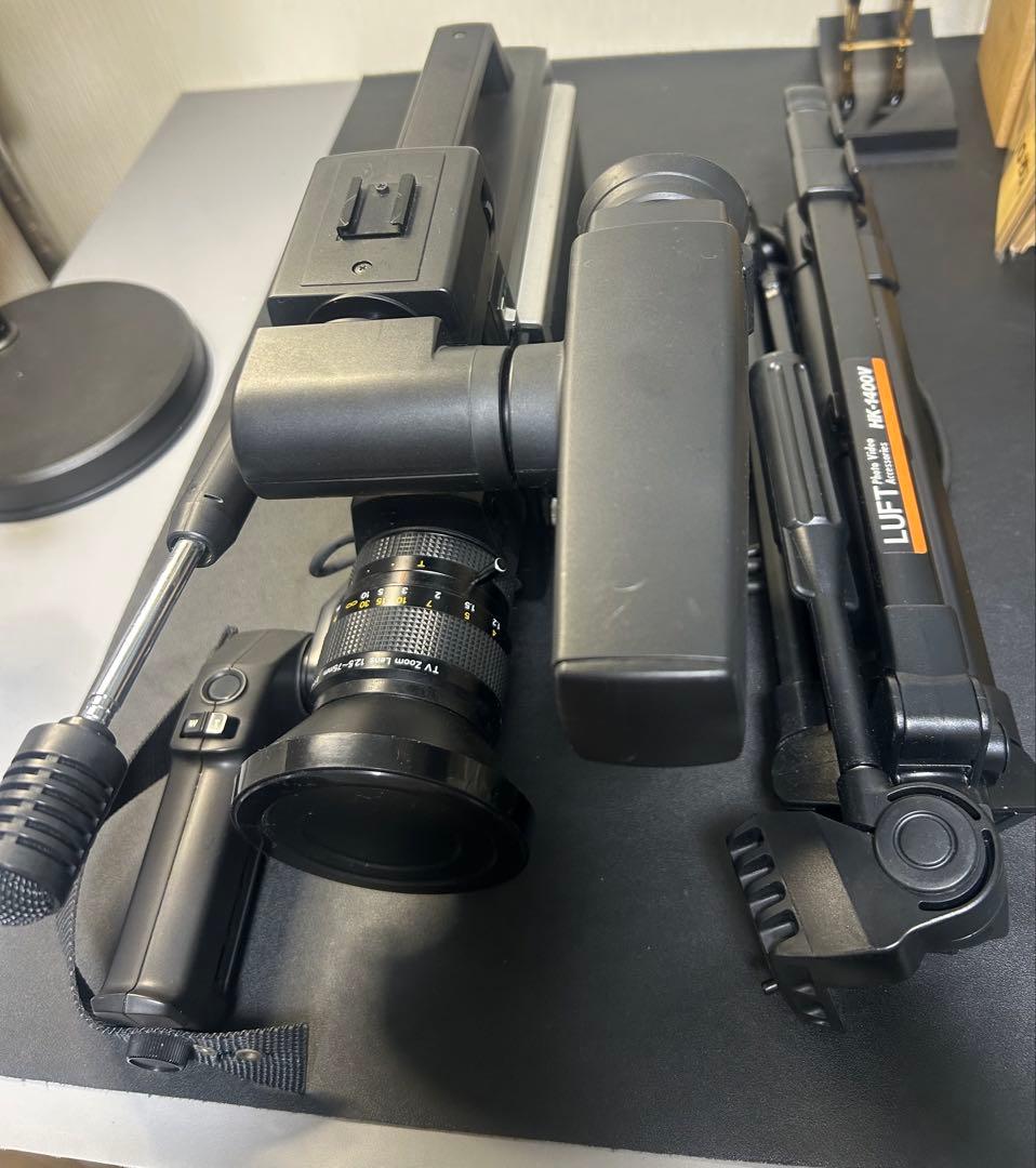 National カラービデオカメラ VZ-C706 旧家蔵出し、骨董品