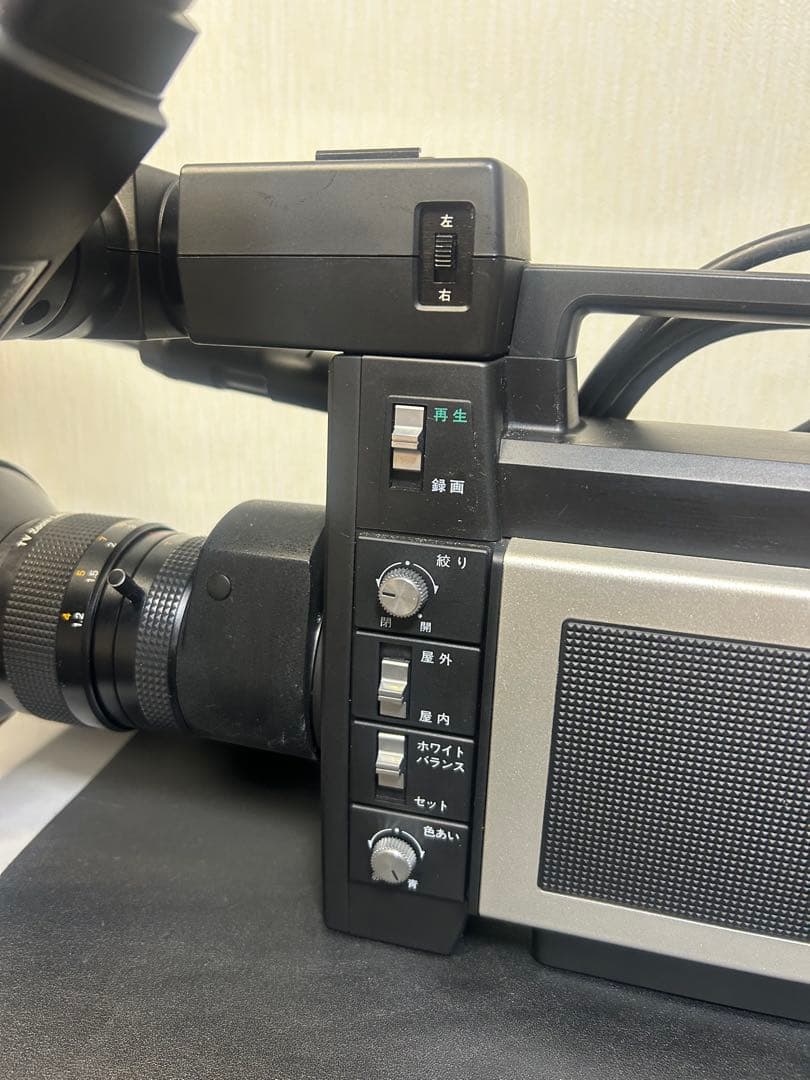 National カラービデオカメラ VZ-C706 旧家蔵出し、骨董品