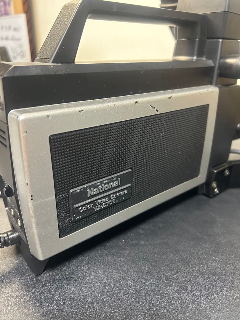 National カラービデオカメラ VZ-C706 旧家蔵出し、骨董品