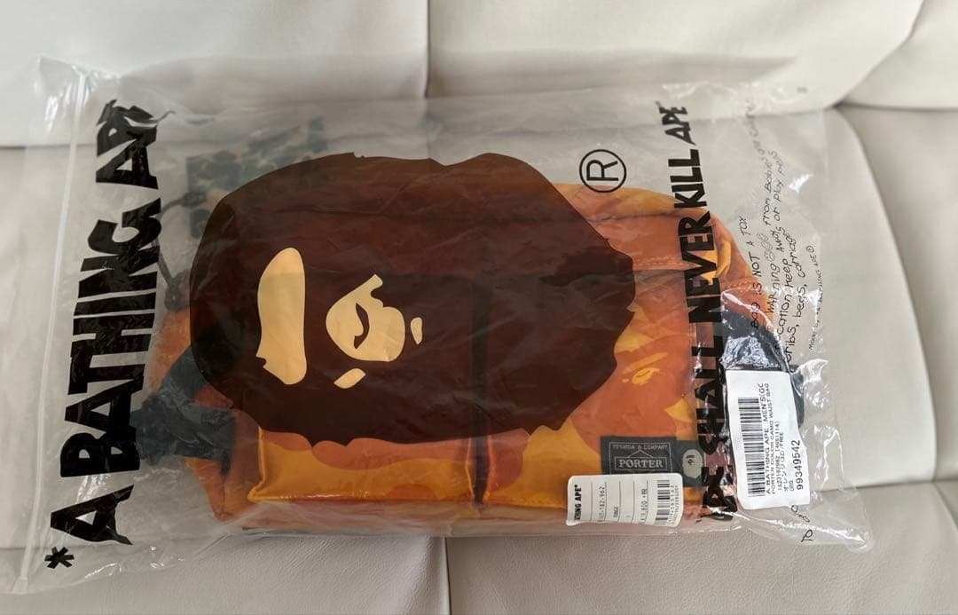 激レア 新品 BAPE × PORTER 迷彩 ポーター× エイプ ボディバッグ
