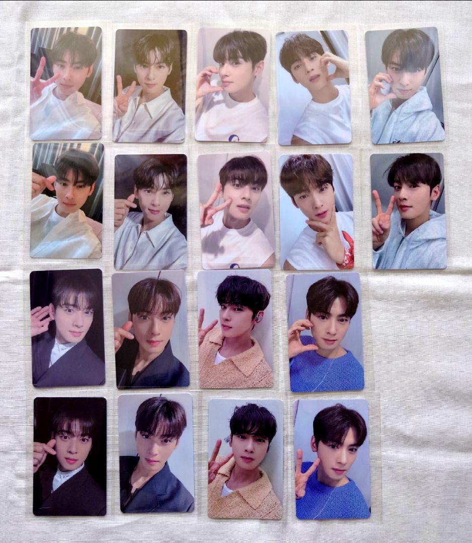 ASTRO チャウヌ ARCHIVE 展示会　ラキドロ トレカ コンプリート