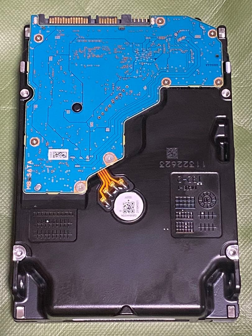 エラーあり　TOSHIBA 東芝　16TB 内蔵型　ハードディスク