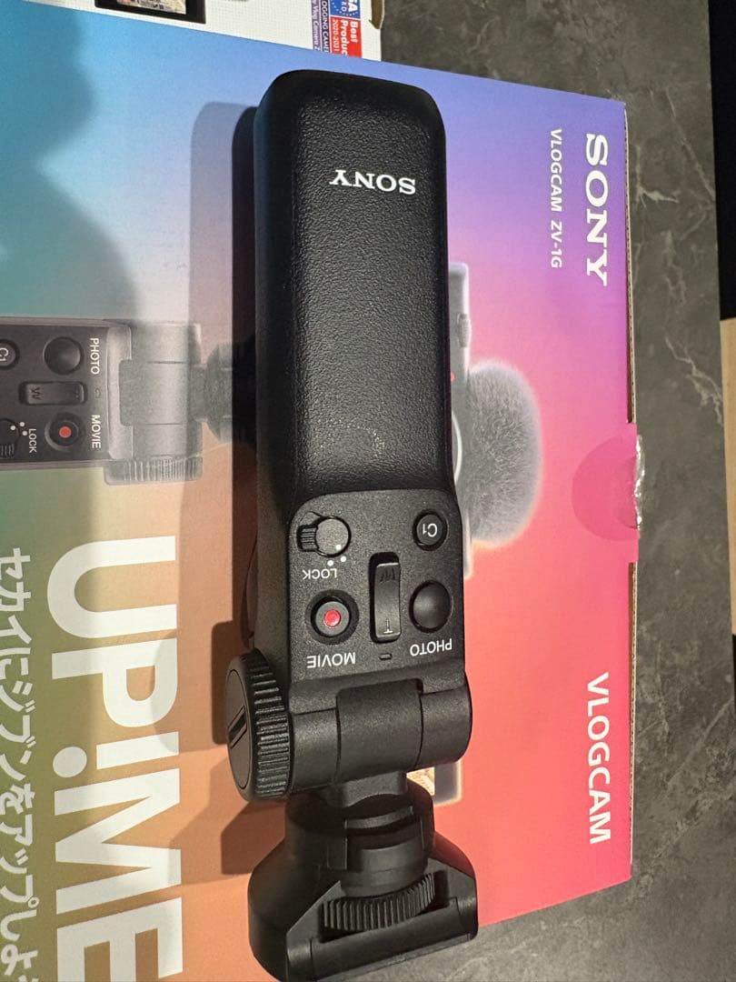 SONY ZV-1G Vlogカメラ Grip付き