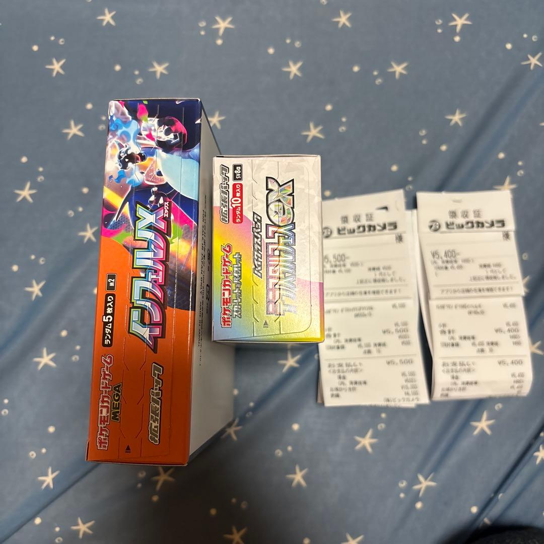 最安値！【即日発送・匿名配送】 テラスタルフェスex インフェルノx 計2BOX