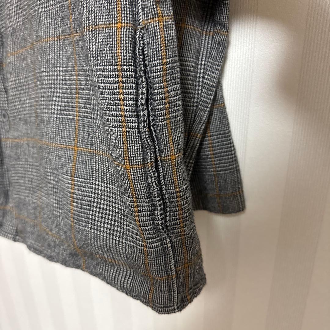 トップス Graphpaper Glencheck Wool L/S Box Shirt