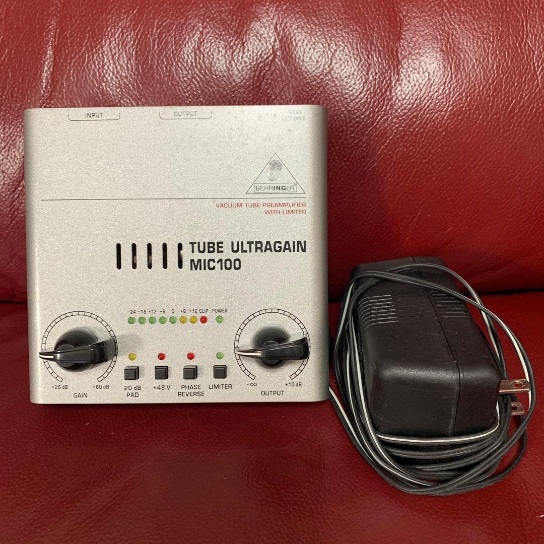 BEHRINGER TUBE ULTRAGAIN MIC100 本体