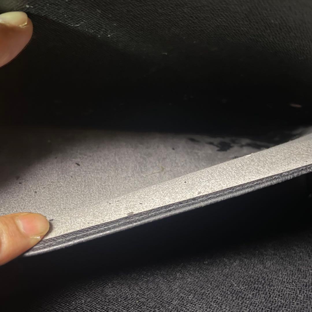 LOUIS VUITTON タイガ 黒 ビジネスバッグ ポルトドキュマン ロザン